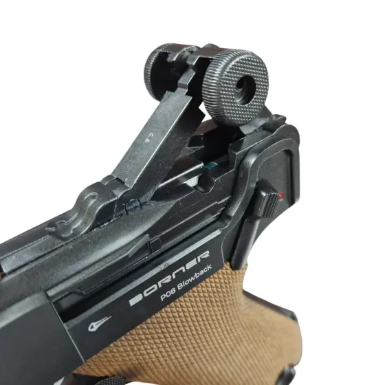 Пневматический пистолет Borner P-08 Blowback Одеса