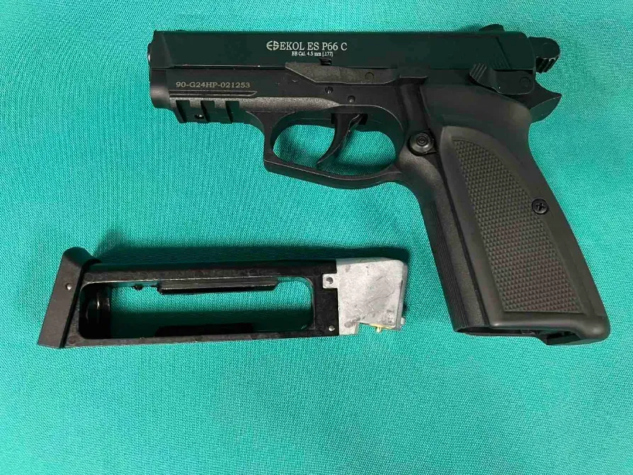 Пістолет пневматичний EKOL ES P66C 4.5mm чорний Львів - фото 7