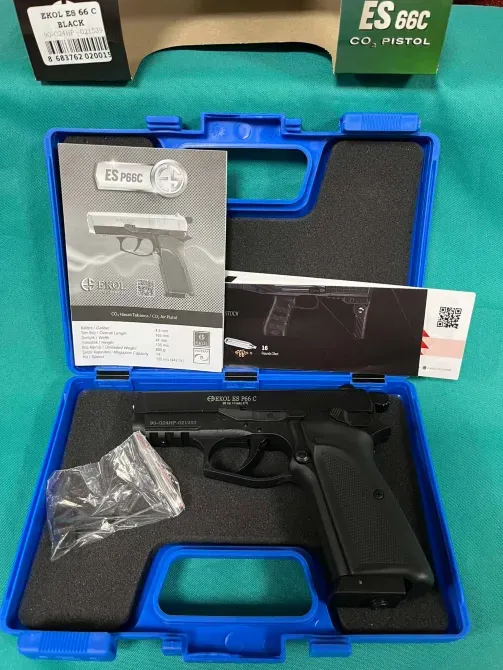 Пістолет пневматичний EKOL ES P66C 4.5mm чорний Львів - фото 2
