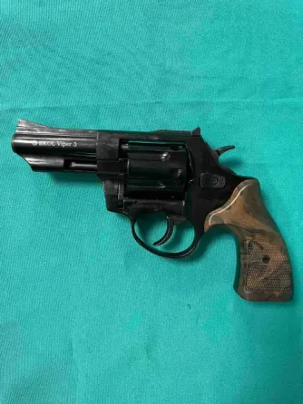 Револьвер сигнальний Ekol Viper 3 Poket Black Львів
