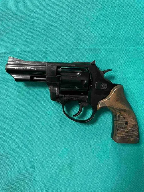 Револьвер сигнальний Ekol Viper 3 Poket Black Львів - фото 2