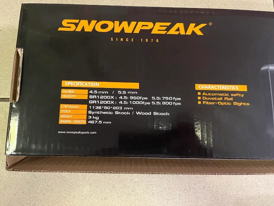 Пневматична багатозарядна гвинтівка Snow Peak SR1200X Multishot 4.5мм Львів - фото 2