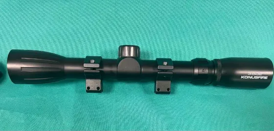 Оптичний приціл KonusFire 3-9x32 з кільцями 11мм Львів