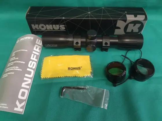 Оптичний приціл Konus Konusfire 4x32 з кільцями 11мм Львів