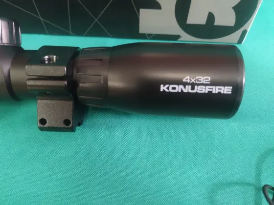 Оптичний приціл Konus Konusfire 4x32 з кільцями 11мм Львів