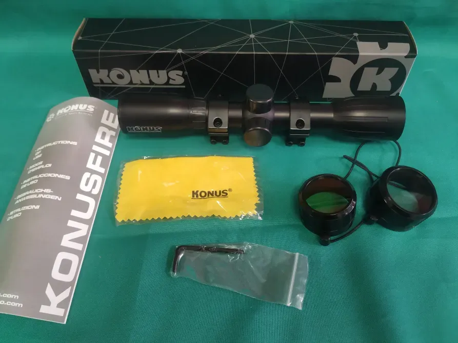 Оптичний приціл Konus Konusfire 4x32 з кільцями 11мм Львів - фото 1