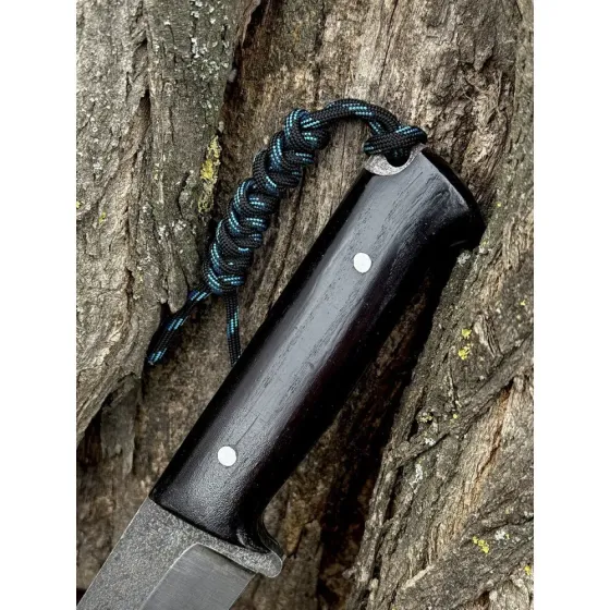 Ніж Помічник Black туристичний ручна робота сталь 65г Харків
