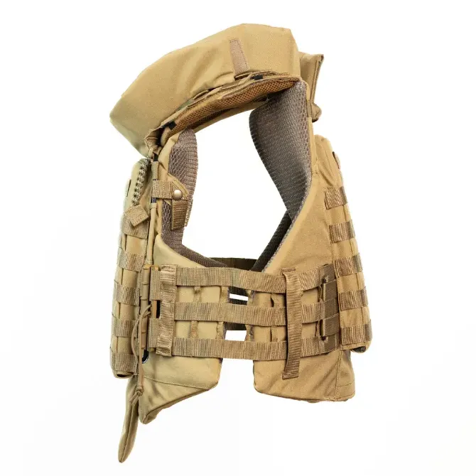 Полегшений бронежилет "Сармат" з балістичним протиуламковим пакетом 1 класу захисту (Койот) Кам'янець-Подільський - фото 1