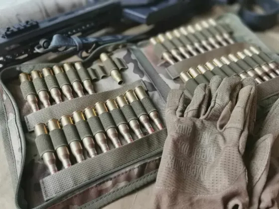 Сумка-Патронташ закритий на 80 патронів патронташі для 223, 308 та 338 калібрів GEN3 Рівне