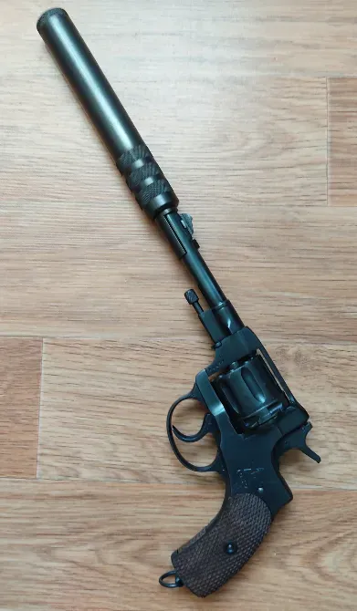 Наган "ГРОМ" с двумя глушителями. Київ - фото 3