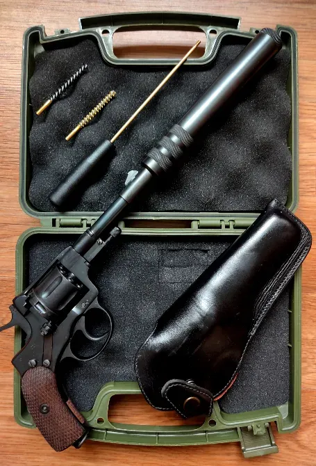 Наган "ГРОМ" с двумя глушителями. Київ - фото 2