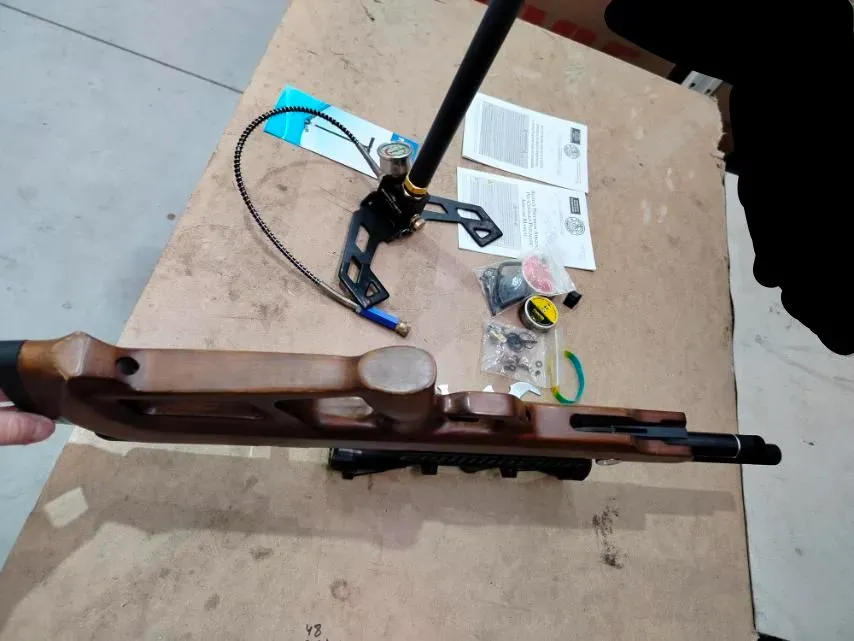 Продам комплект пневматическую винтовку Beeman 1357 + насос состояние нового Харків - фото 6