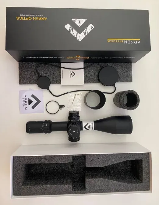 Оптичний приціл Arken Optics EP-5 5-25x56 FFP сітка VPR-MIL Київ - фото 1
