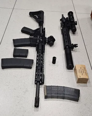 Продам карабин в сборе, в отличном состоянии, практически новый. Настрел с 223 порядка 50 патронов, Одеса