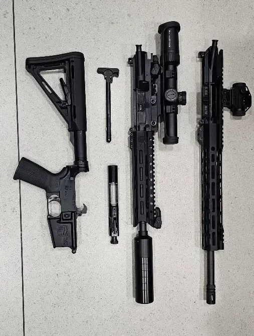 Продам карабин в сборе, в отличном состоянии, практически новый. Настрел с 223 порядка 50 патронов, Одеса - фото 7