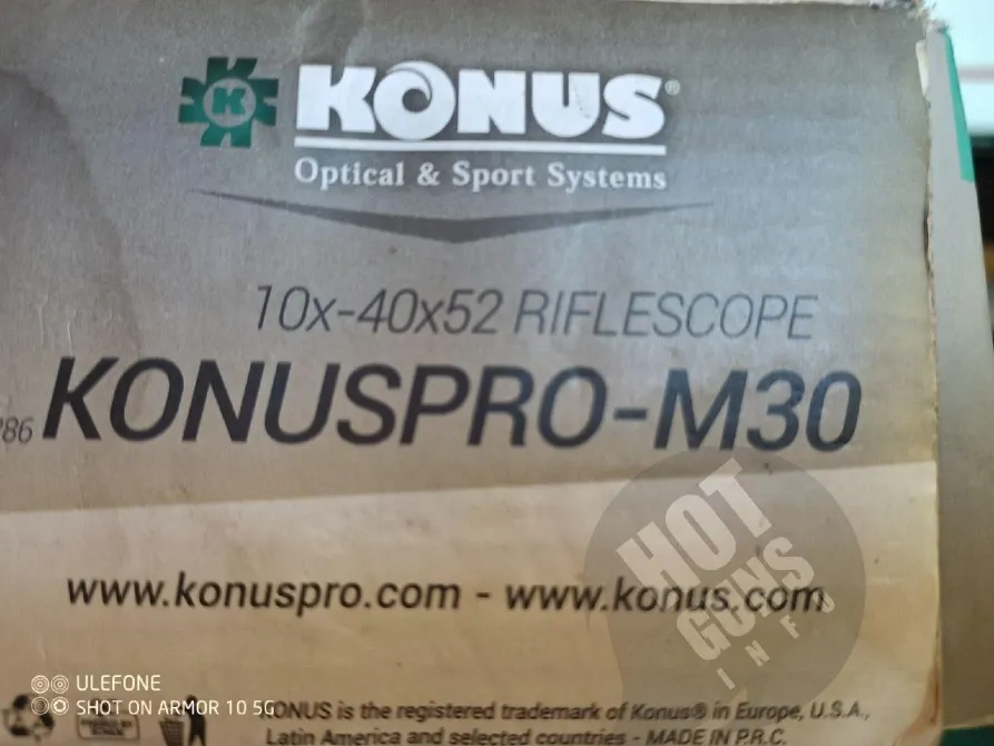 Оптический прицел Konus KonusPro M-30 10-40x52 Mil-Dot IR Житомир - фото 1