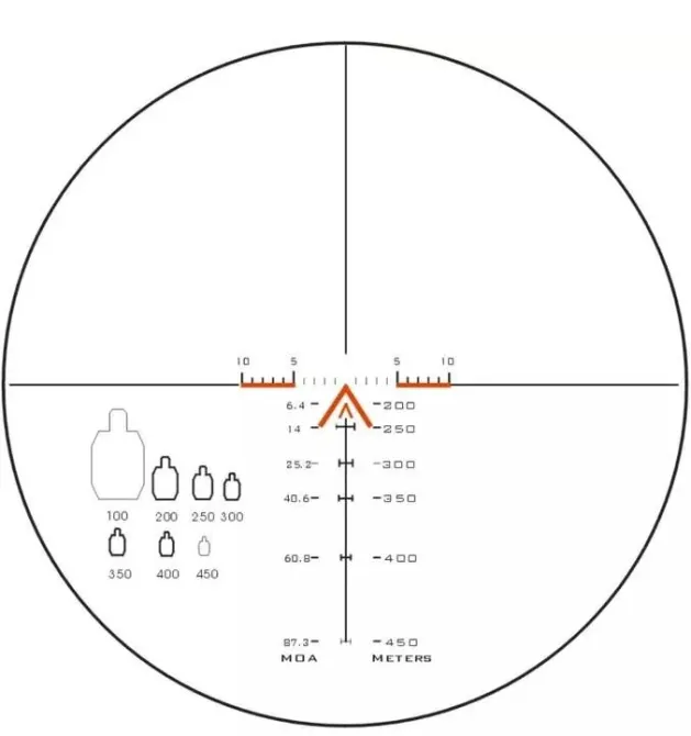 Приціл загонник SKW 1, 25-5x26 BDC-02-AK Вінниця - фото 3