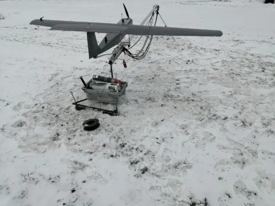 Літак беспілотний літакового типу з композиту Київ