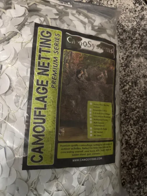 Маскувальна сітка зима Вінниця - фото 2