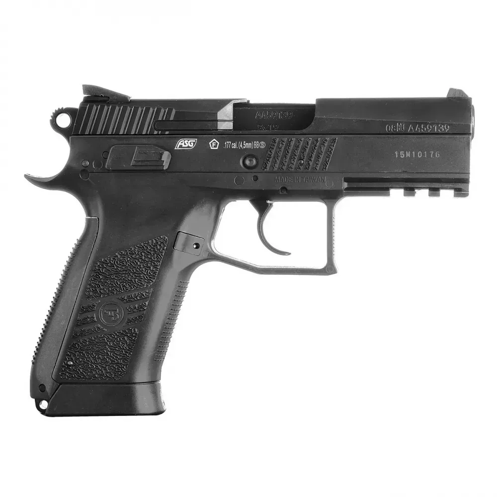 Пістолет пневматичний ASG CZ 75 P-07 Duty 4.5 мм (CO2, BB) Київ - фото 3