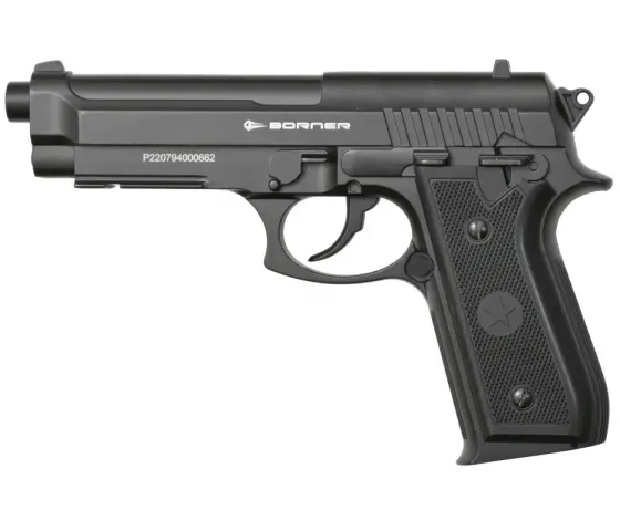 Пневматичний пістолет Beretta 92, 4.5мм, Borner 92M Житомир