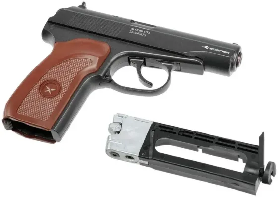 Пневматичний пістолет Макарова, Borner PM-49 Blowback, 4.5мм Полтава
