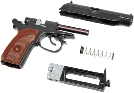 Пневматичний пістолет Макарова, Borner PM-49 Blowback, 4.5мм Полтава