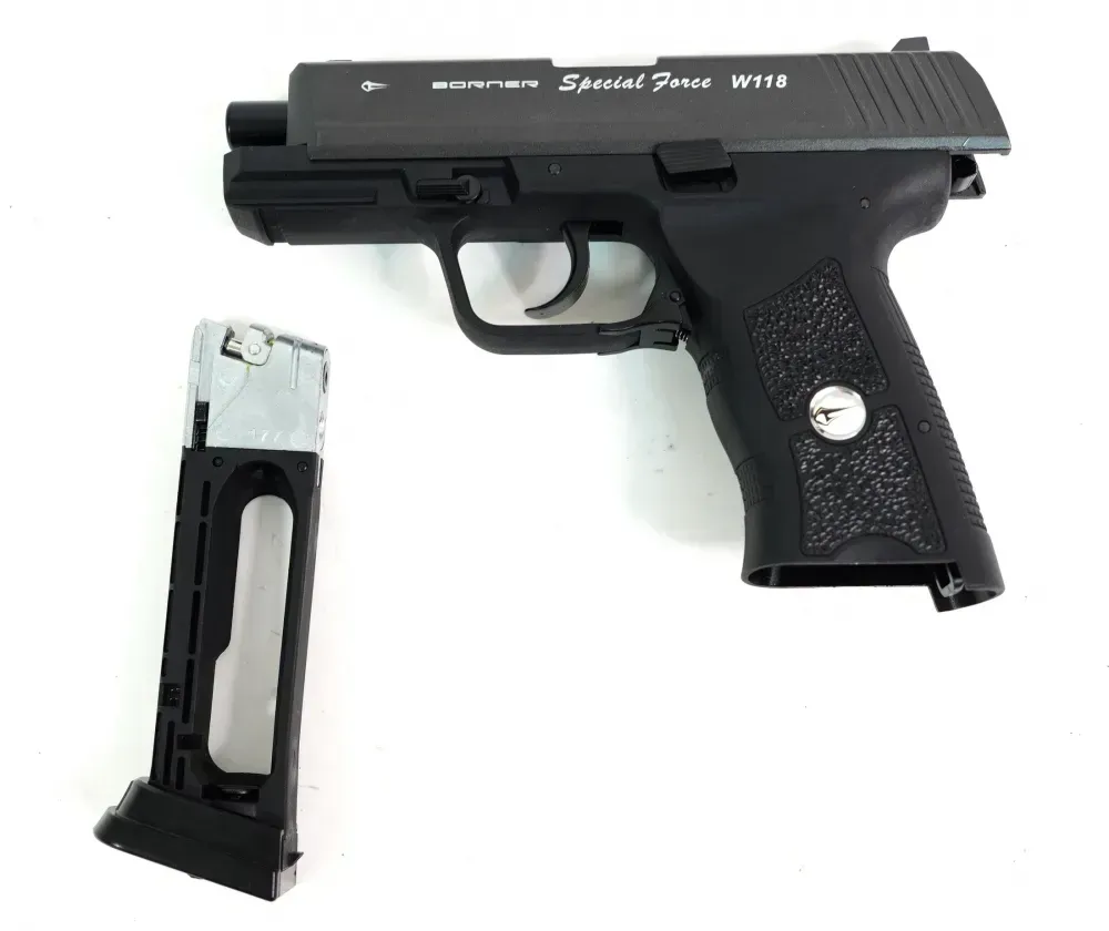 Пневматичний пістолет H&K Blowback, Borner Special Force w118, 4.5мм Чернігів - фото 4