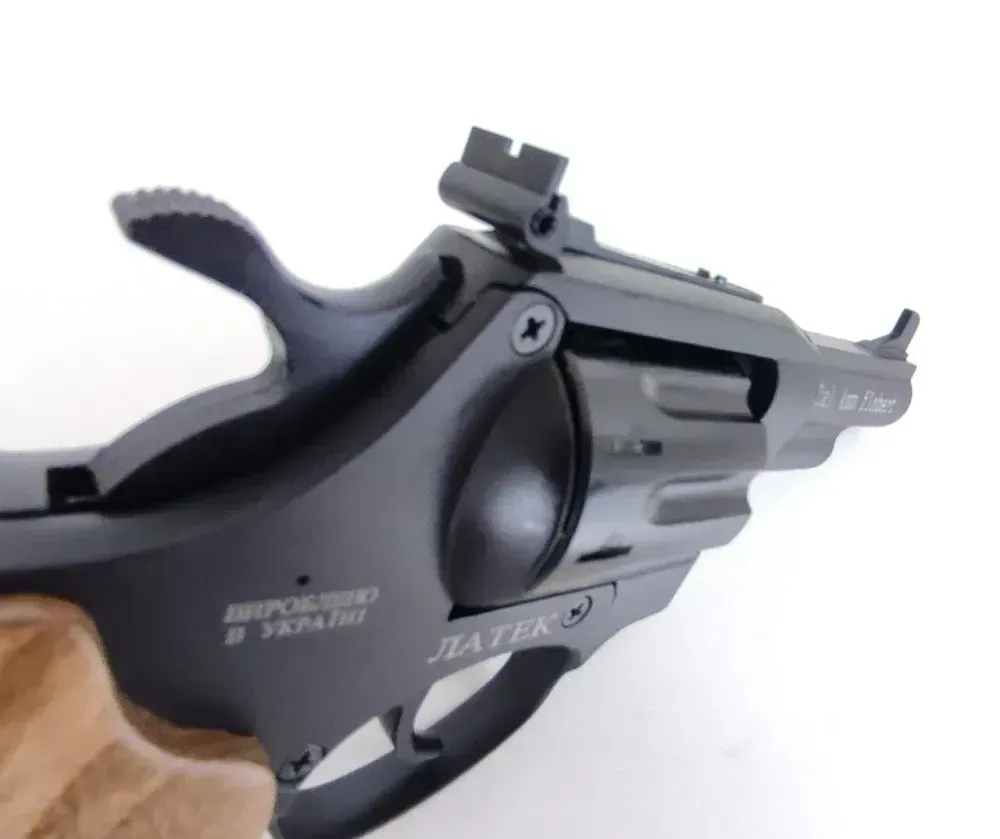 Револьвер под патрон Флобера Safari РФ 431 М (Бук) Днепр - изображение 3