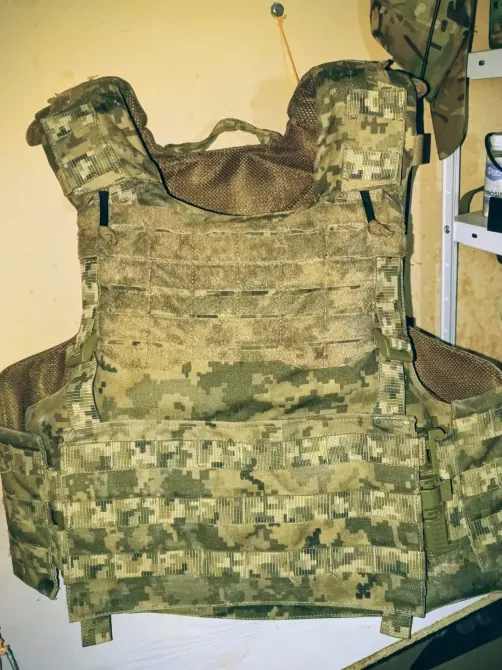 Плитоноска IBV зі збільшеною площею захисту ММ-14 + балістичні пакети 2 класу захисту Київ - фото 1