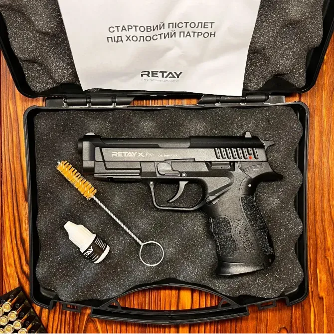 Стартовый пистолет Retay beretta XPro Black Ровно - изображение 2