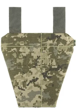 M-Tac фартух протиуламковий з балістичним пакетом 1 клас (FMS) Laser Cut MM14 Ивано-Франковск