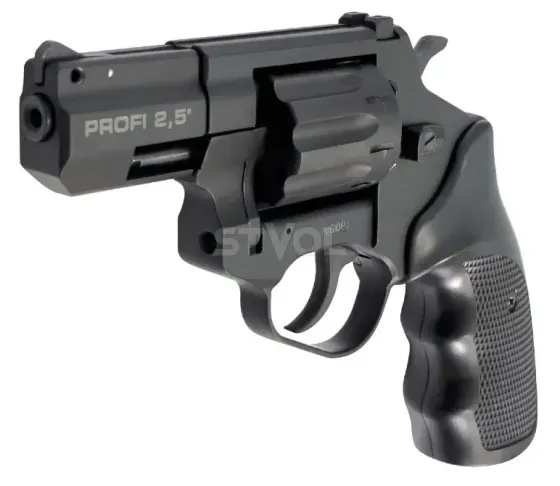 Револьвер під патрон флобера PROFI-2.5" чорний/пластик кал. 4мм Вінниця