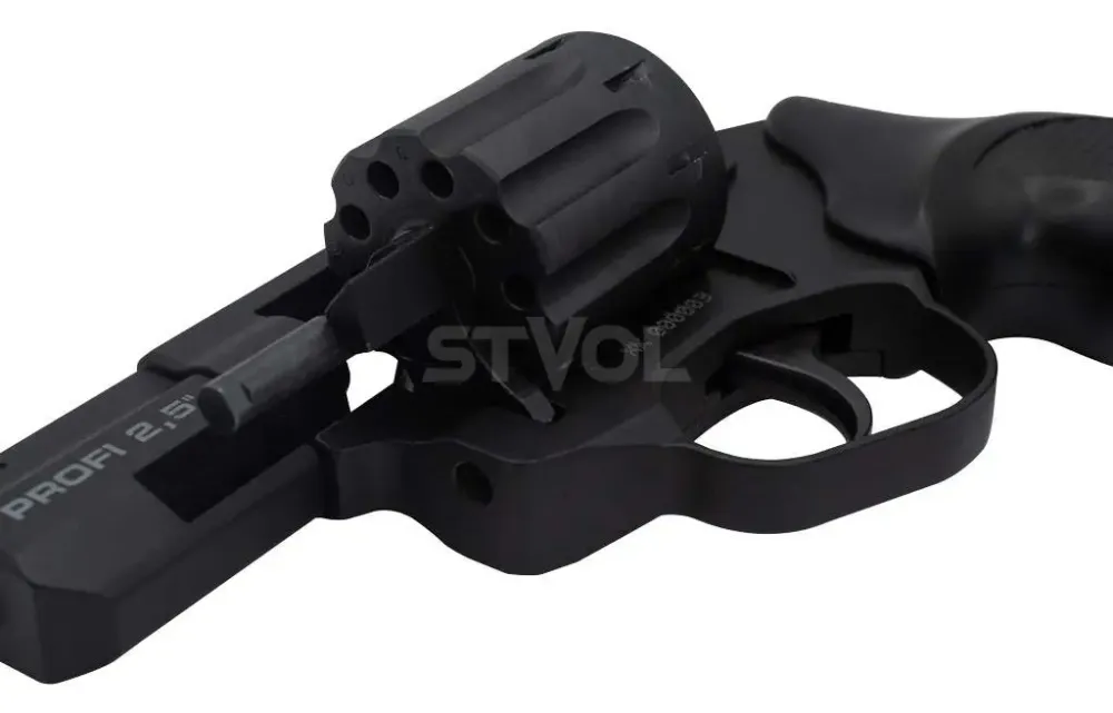 Револьвер під патрон флобера PROFI-2.5" чорний/пластик кал. 4мм Вінниця - фото 5