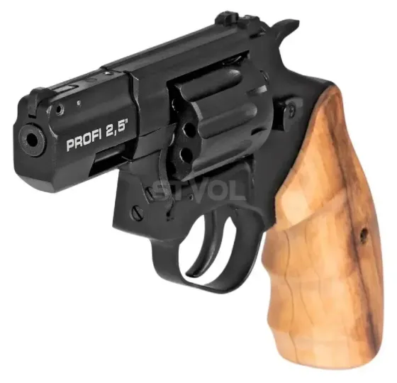 Револьвер под патрон флобера "PROFI-2, 5" черн/бук Одеса