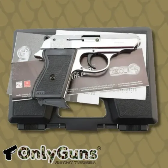 Стартовий пістолет Ekol Major Chrome Харків