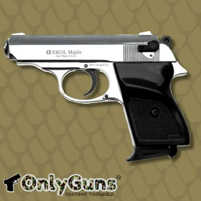 Стартовий пістолет Ekol Major Chrome Харків - фото 1