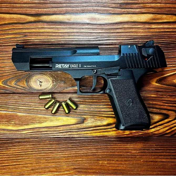 Стартовий пістолет Retay Arms Eagle X, Desert Eagle + 20 патронів Житомир - фото 8