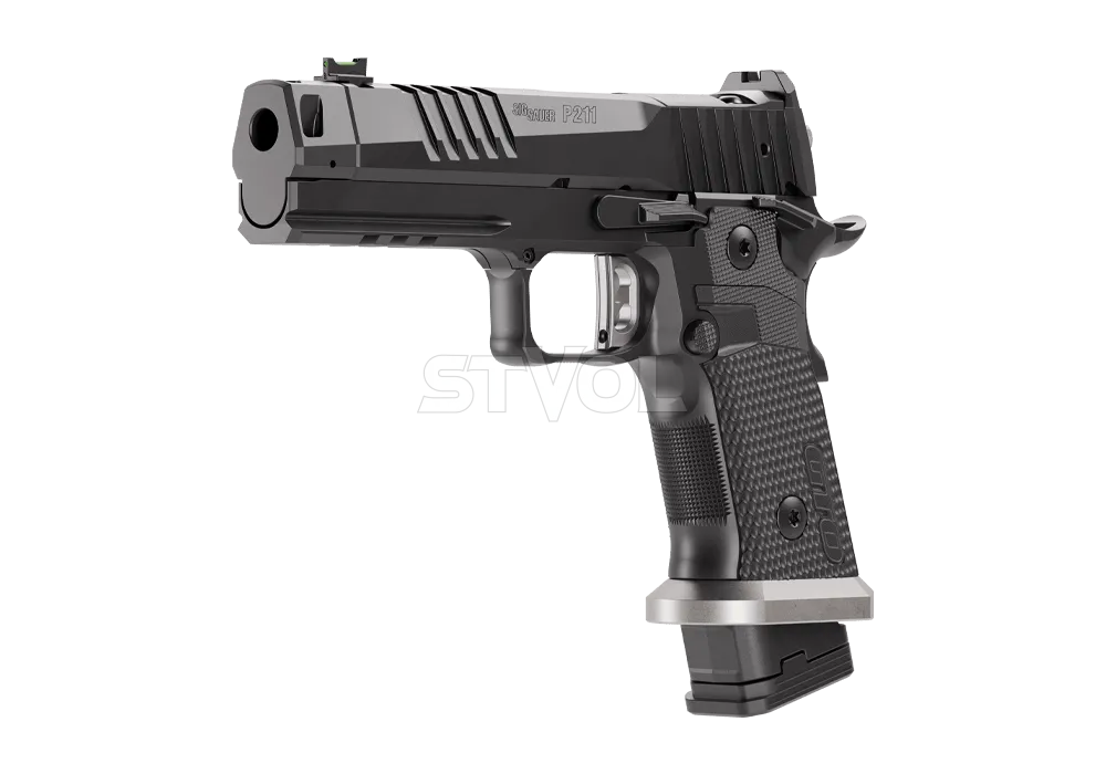 Пістолет спортивний Sig Sauer P211-GTO 9MM, 4.4IN, BLK, ALLOY, COMP, (2) 21RD (1) 23 RD MAG, MAGWELL Вінниця - фото 2