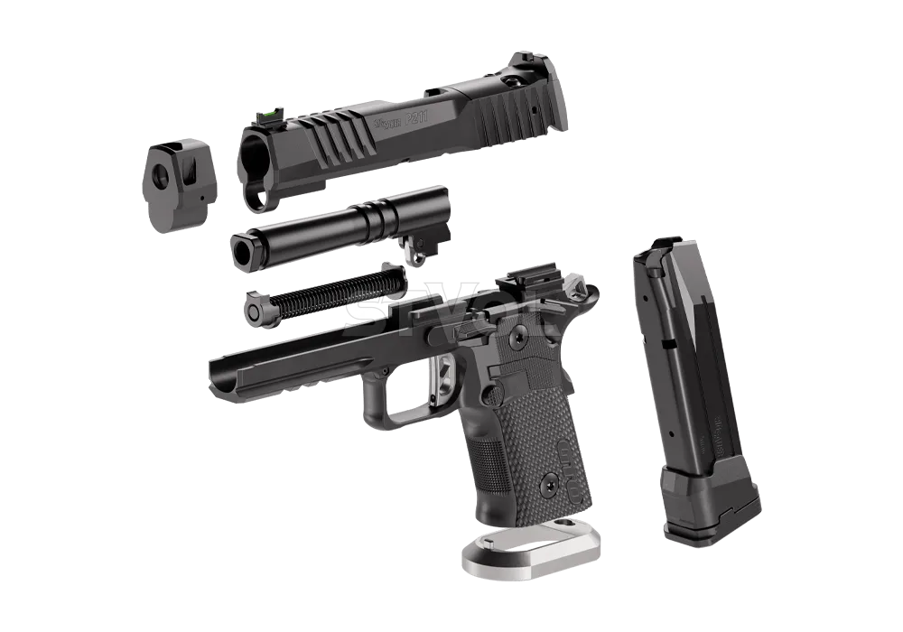 Пістолет спортивний Sig Sauer P211-GTO 9MM, 4.4IN, BLK, ALLOY, COMP, (2) 21RD (1) 23 RD MAG, MAGWELL Вінниця - фото 5