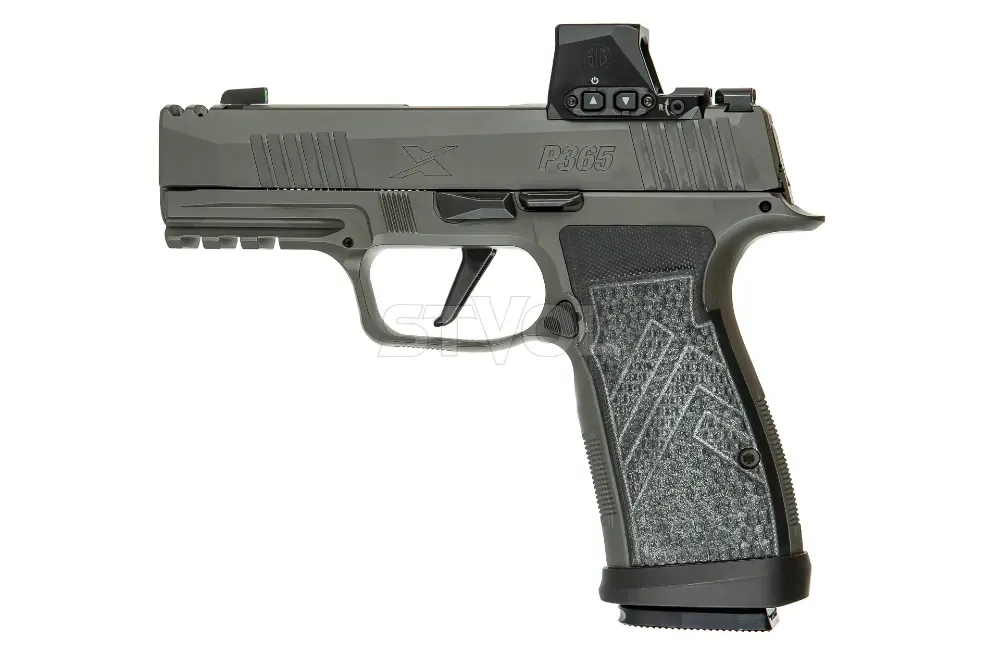 Пістолет спортивний Sig Sauer P365 AXG LEGION 9мм, приціл ROMEO X COMPACT, (3) 17RD STEEL MAG, GRAY Львів - фото 1