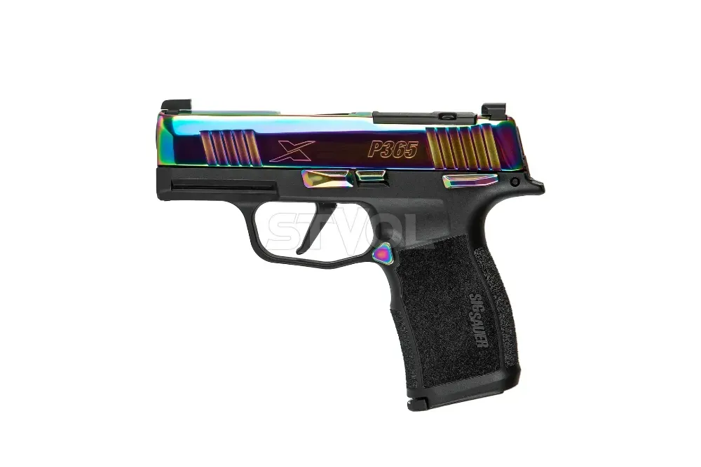 Пістолет спортивний Sig Sauer P365X 9MM, 3.1IN, RAINBOW & BLK, (2) 12RD STEEL MAG, MS, OR Миколаїв - фото 1