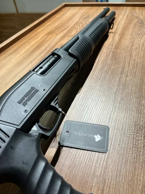 Рушниця помпова CORE "Народний дробовик" LZR-P0001 Folding Grip к.12, довжина ствола 51см Чорний Рівне - фото 2