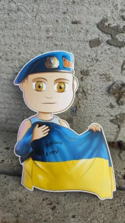 Наклейки "Веселі Вояки" набір з 26 штук Харків