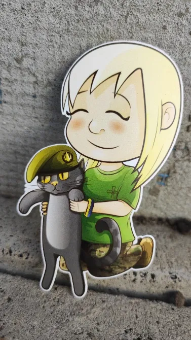 Наклейки "Веселі Вояки" набір з 26 штук Харків - фото 7