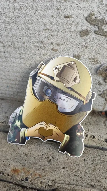 Наклейки "Веселі Вояки" набір з 26 штук Харків - фото 4