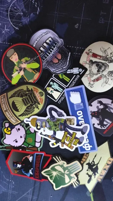 Наклейки Всяка Всячина набір з 12 штук Харків - фото 1