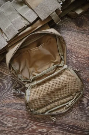 Плитоноска з підсумками (без плит) Tan Харків