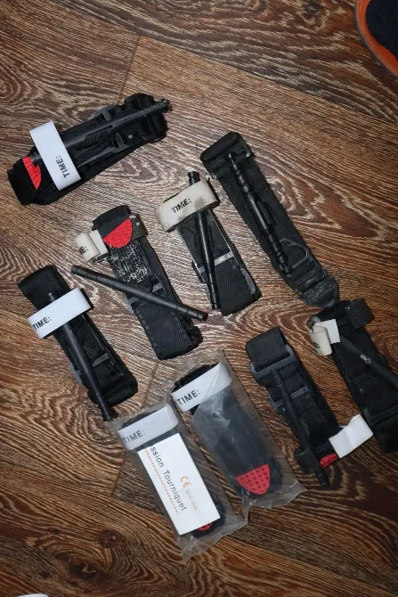 Набір тренувальних турнікетів 9 шт. Харків - фото 1