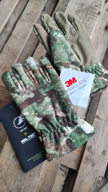 Зимові рукавиці Mil-Tec Softshell Thinsulate - Phantomleaf WASP I Z2 Розмір L Харків - фото 1